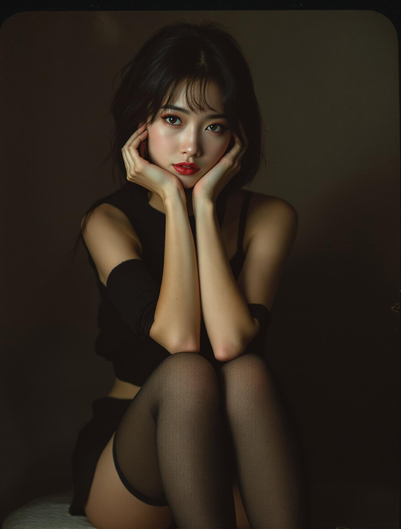 美女人体艺术写真精选：教室时光